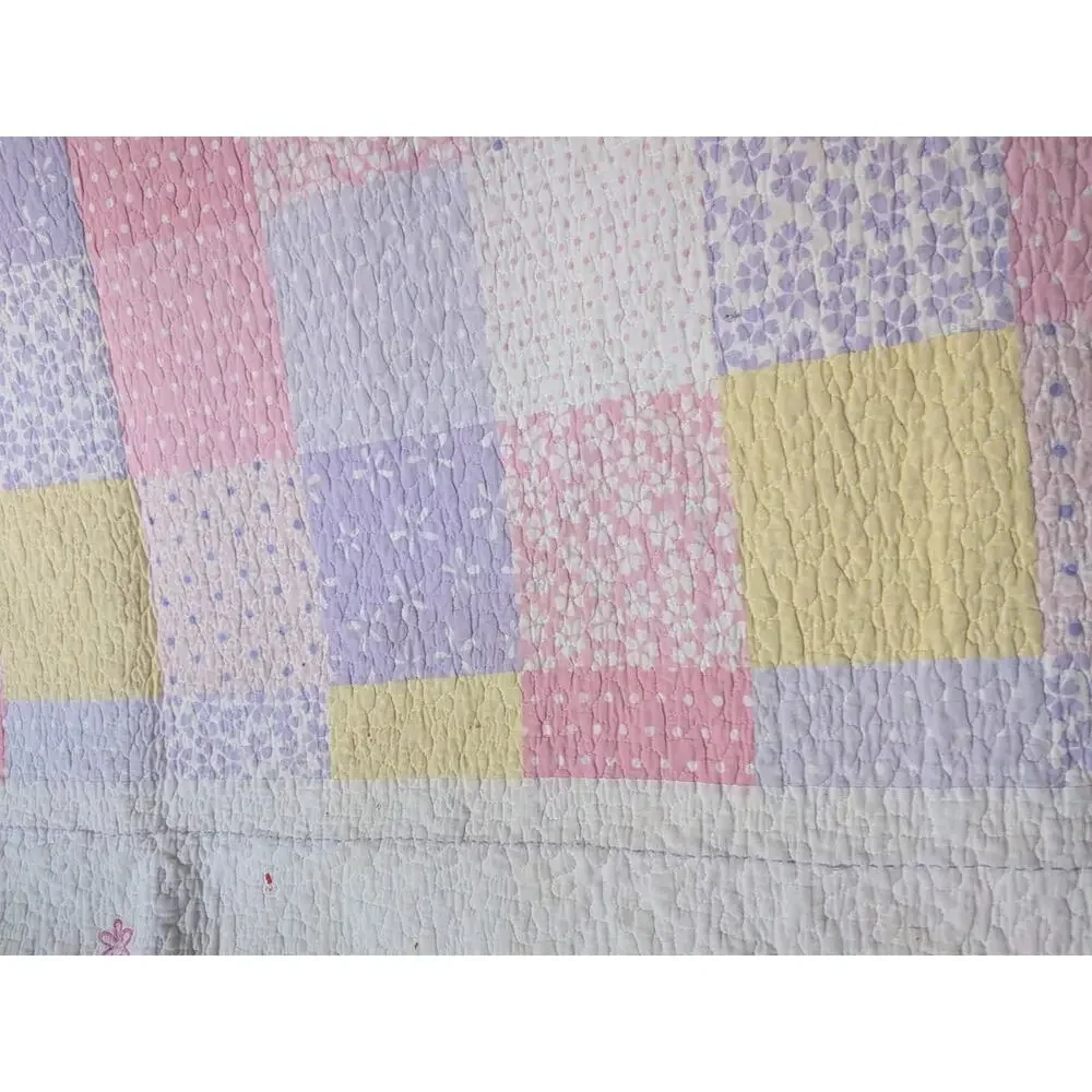 Shabby Cottage Chic Ballerina Bedspread Quilt Full/ Queen